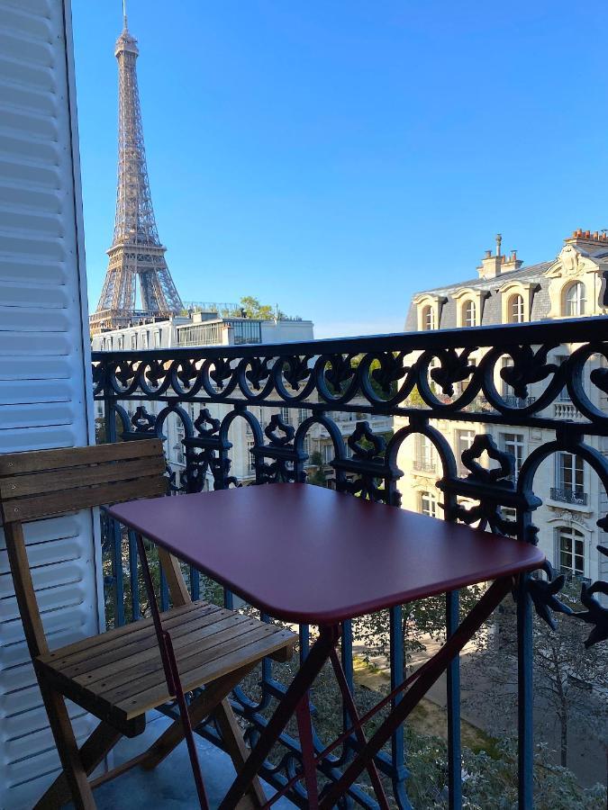 Outstanding 2 Bedrooms With A Terrific Eiffel Tower View Paris Dış mekan fotoğraf